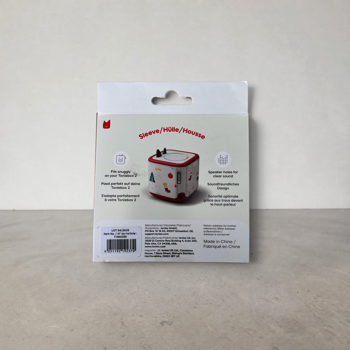 Toniebox 2 Hülle Weihnachten – limitiertes Design (neu)