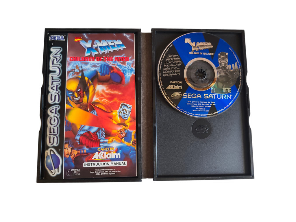 X-Men: Children of the Atom – Sega Saturn komplett mit OVP & Anleitung