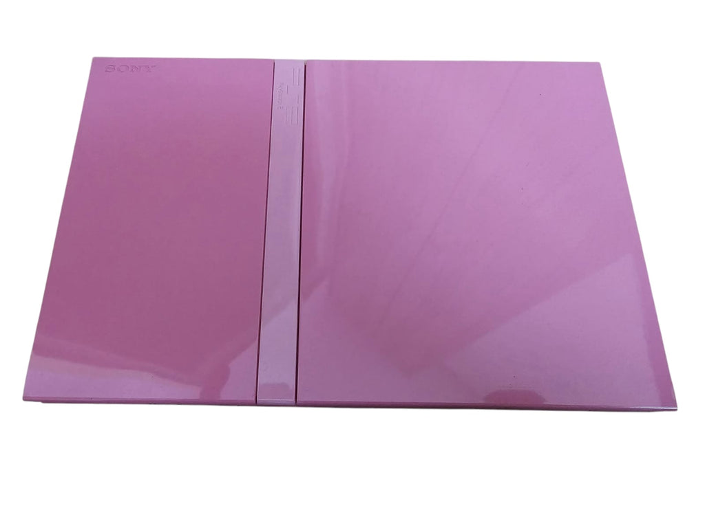 Rosa PlayStation 2 Slim mit 2 Controllern gebraucht kaufen – Seltenes PS2 Pink Set