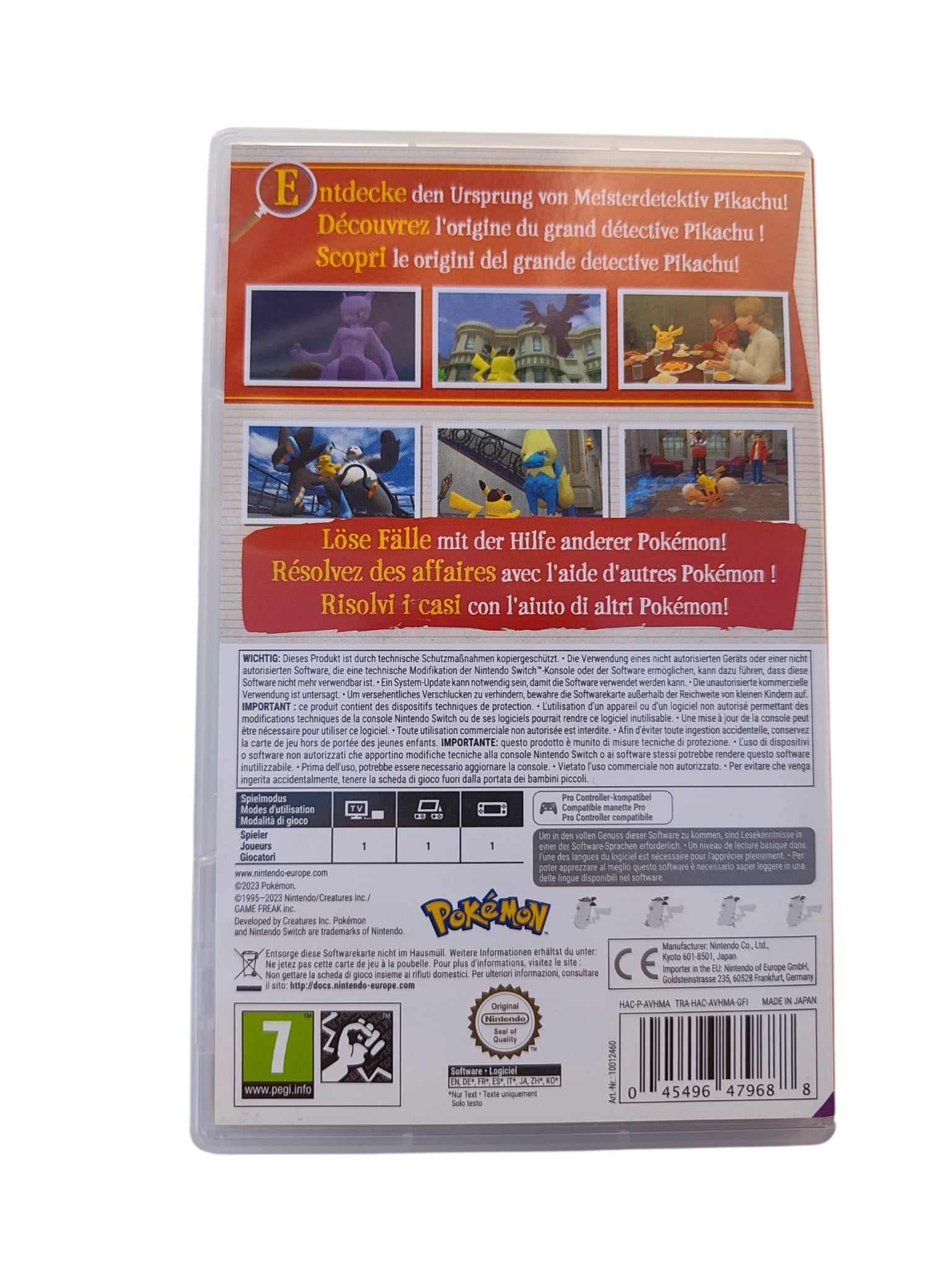 Meisterdetektiv Pikachu kehrt zurück – Switch | Gebraucht & Getestet