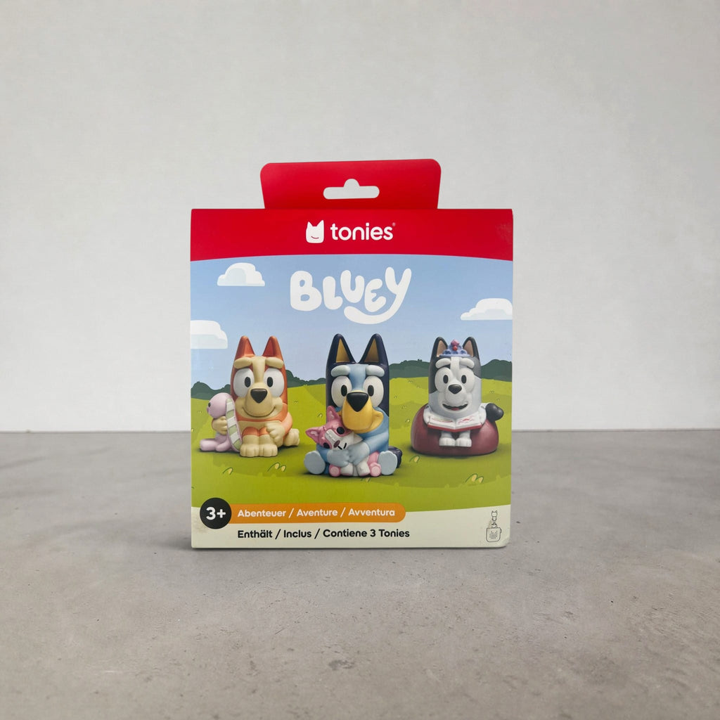 Tonie Bluey 3er-Set – Bluey, Bingo & Muffin (neu)