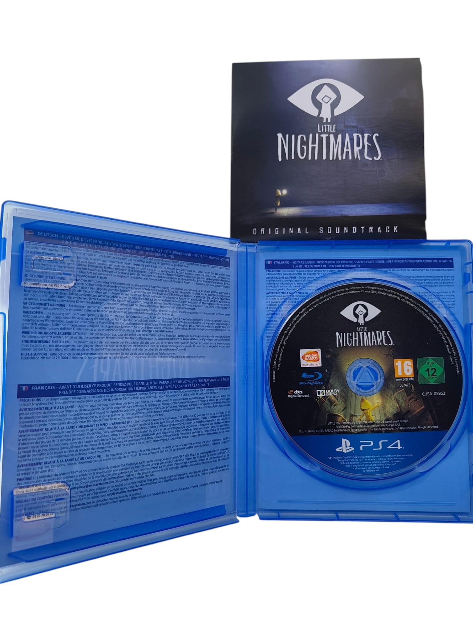Little Nightmares – PS4 (gebraucht, inkl. Soundtrack)