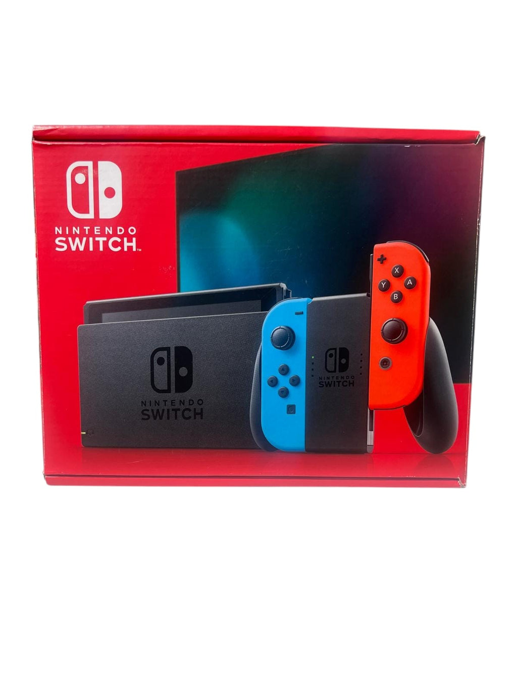 Nintendo Switch Neon-Rot/Neon-Blau (Neue Edition) (gebraucht,OVP)