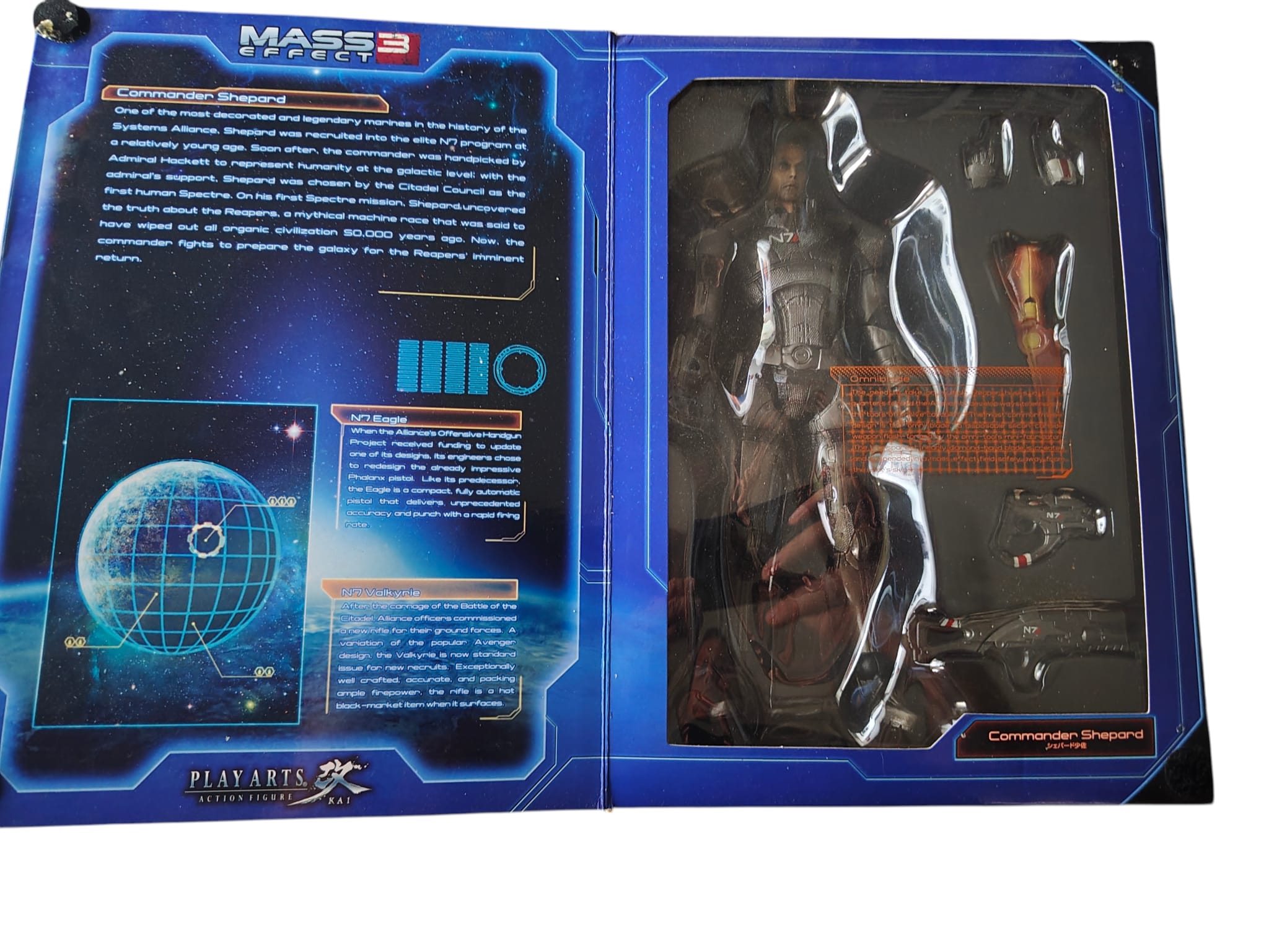 Commander Shepard Figur Play Arts Kai(Mass Effect 3)