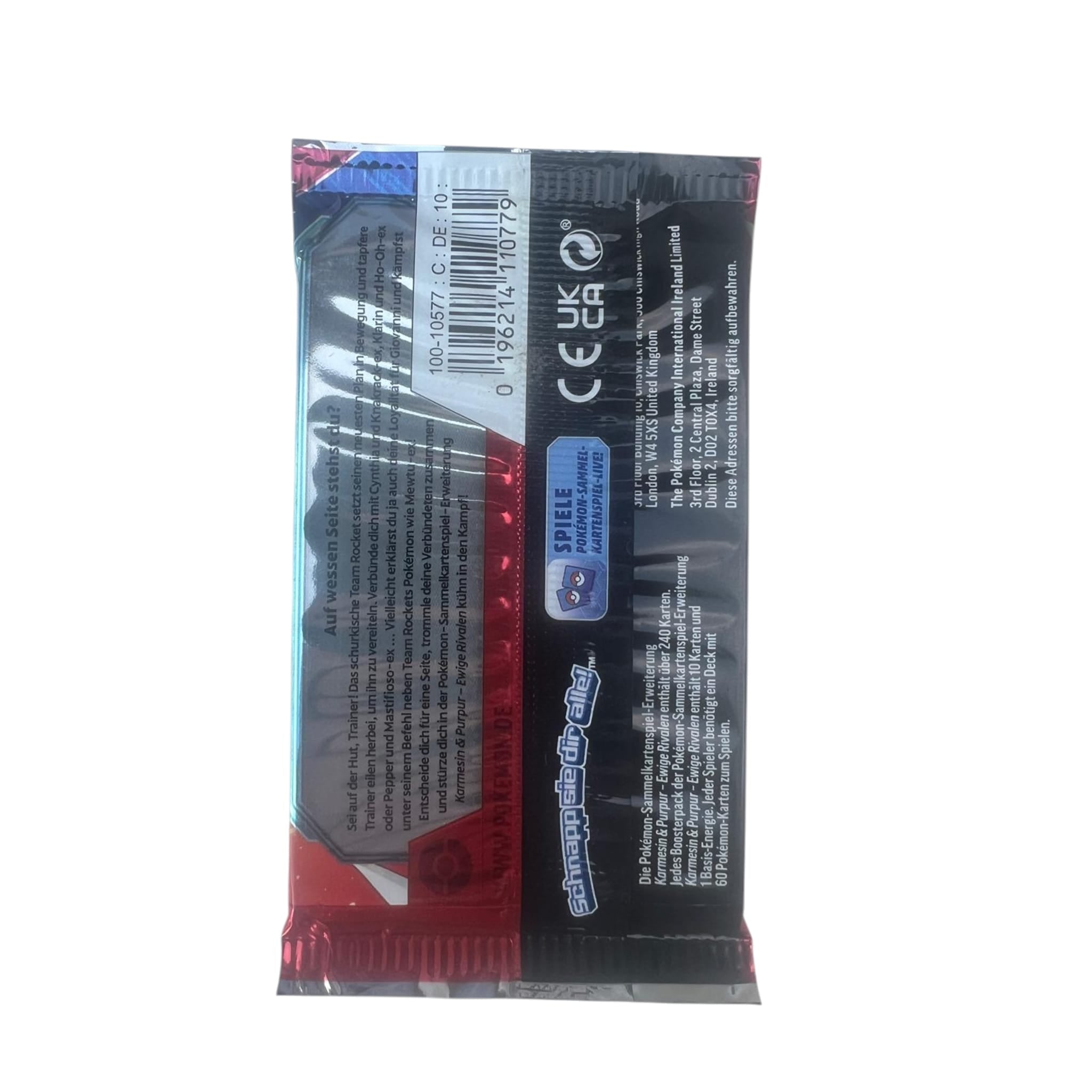 Pokémon TCG: Karmesin & Purpur Booster (Basis-Set, neu)