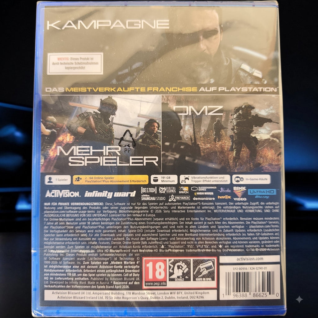 Call of Duty: Modern Warfare 4 - PlayStation 5 (neu)